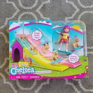 RARE Barbie Club Chelsea skate ramp
